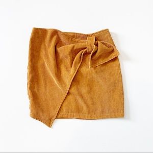 Rosebullet LF mini skirt corduroy tan size 8
